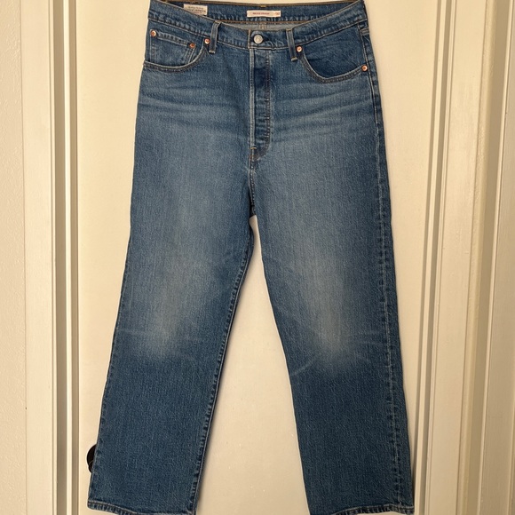 Levi’s Premium Ribcage Straight Ankle Jive Swing NWOT - Picture 2 of 10